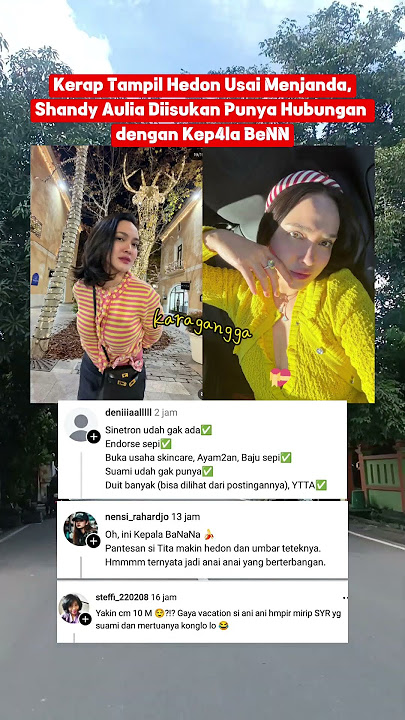 Info Terbaru! guys ini beneran gak sih? Shandy Aulia jdi Anie-Anienya si bpak..