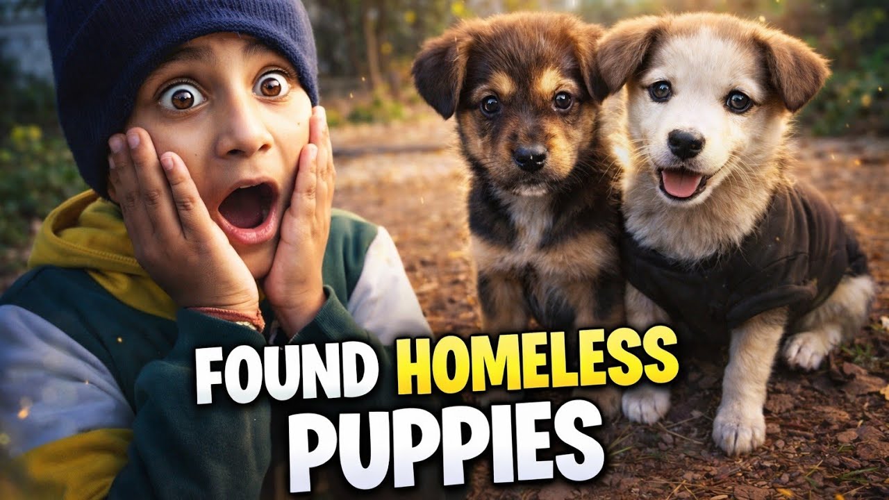 Aaj park me mile cute puppies 🥹