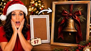 I Turned Thrift Store Finds Into HIGH-END Christmas Decor!