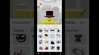 how to make red banded tophat for cheap [avatar trick]#robloxshorts
