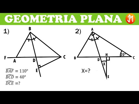 GEOMETRÍA PLANA EJERCICIOS