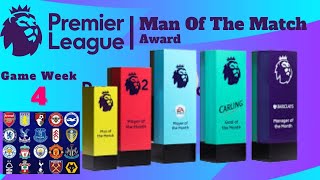 Premier League game week 4 Man of the Match | Epl man of the match screenshot 5