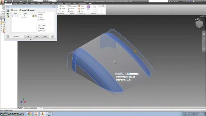 Creating a windshield (part 1)