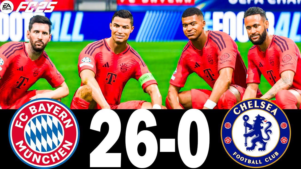 Bayern Munich vs Chelsea | UEFA Champions League 2025 | FC 25 PS5 Gameplay 