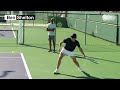 Middle of video