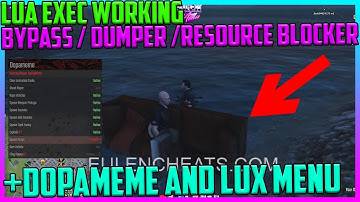 FiveM Lua exec working + Premium Lua menu *Dopamine & Lux* | Dumper | Resource Blocker | EulenCheats