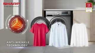 SHARP WM Washer Dryer – ES FWD1006SD - Inverter Series - English