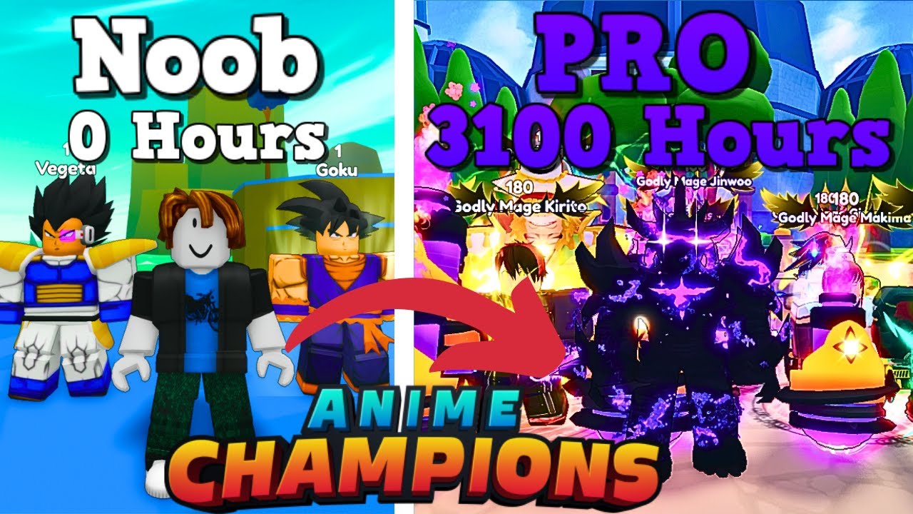 I Have 3,100 Hours In Anime Champions 🏆
