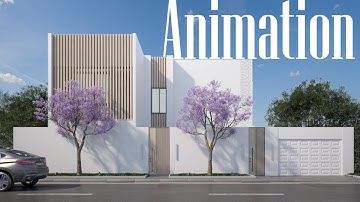 Simple Animation Architectural Visualization Villa Abdul Rahman bin Jahrash