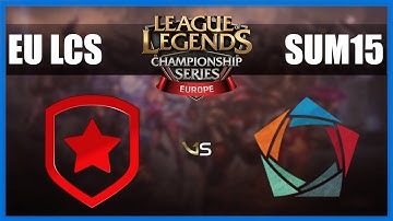 [Highlight] Gambit Gaming vs Elements | EU LCS 2015 Summer W1D1