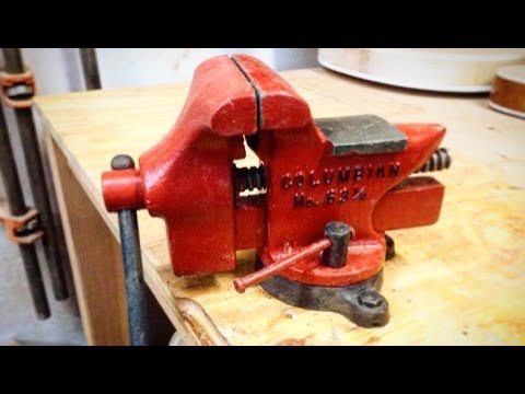 Restoring A Columbian Red Arrow No. 63 1/2 Bench Vise 