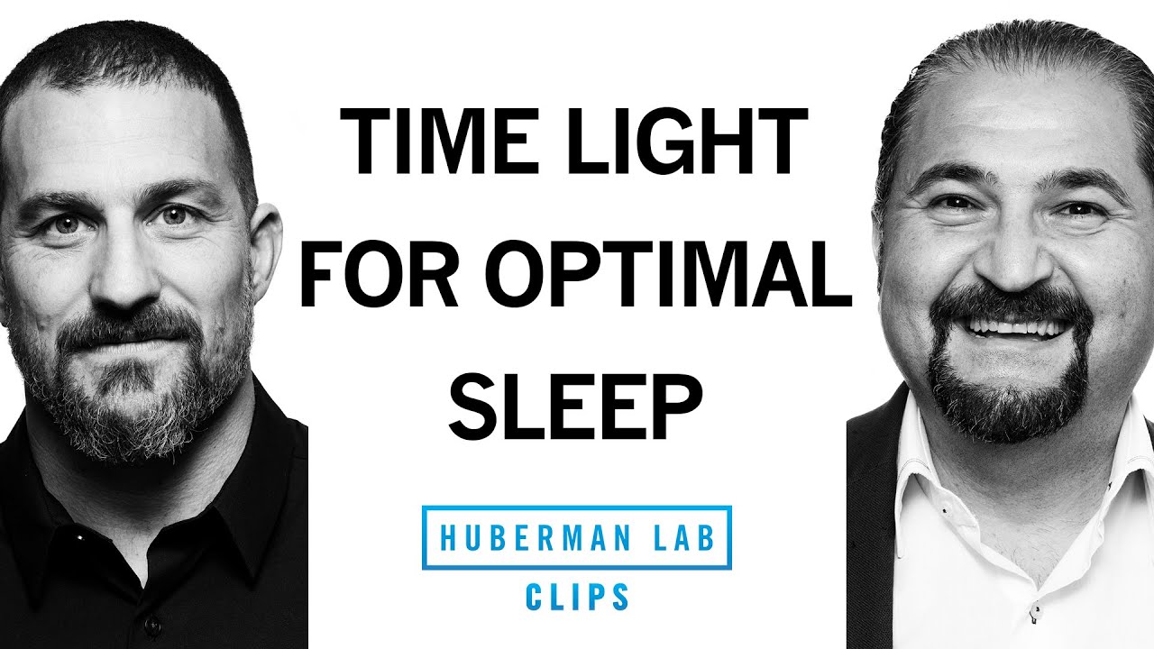 How to Time Light for Optimal Sleep & Wakefulness | Samer Hattar & Andrew Huberman