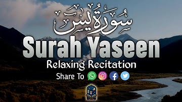 Surah Yasin (Yaseen) سورة يس | Relaxing heart touching voice | Alaa Aqel