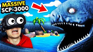 Surviving On REMOTE ISLAND From SCP3000 ANANTASHESHA (Island Time VR Funny Gameplay)