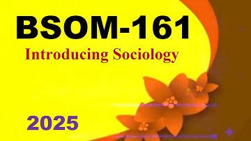 IGNOU BSOM-161 Solved Assignment English Medium 2025 For January 2025 Session