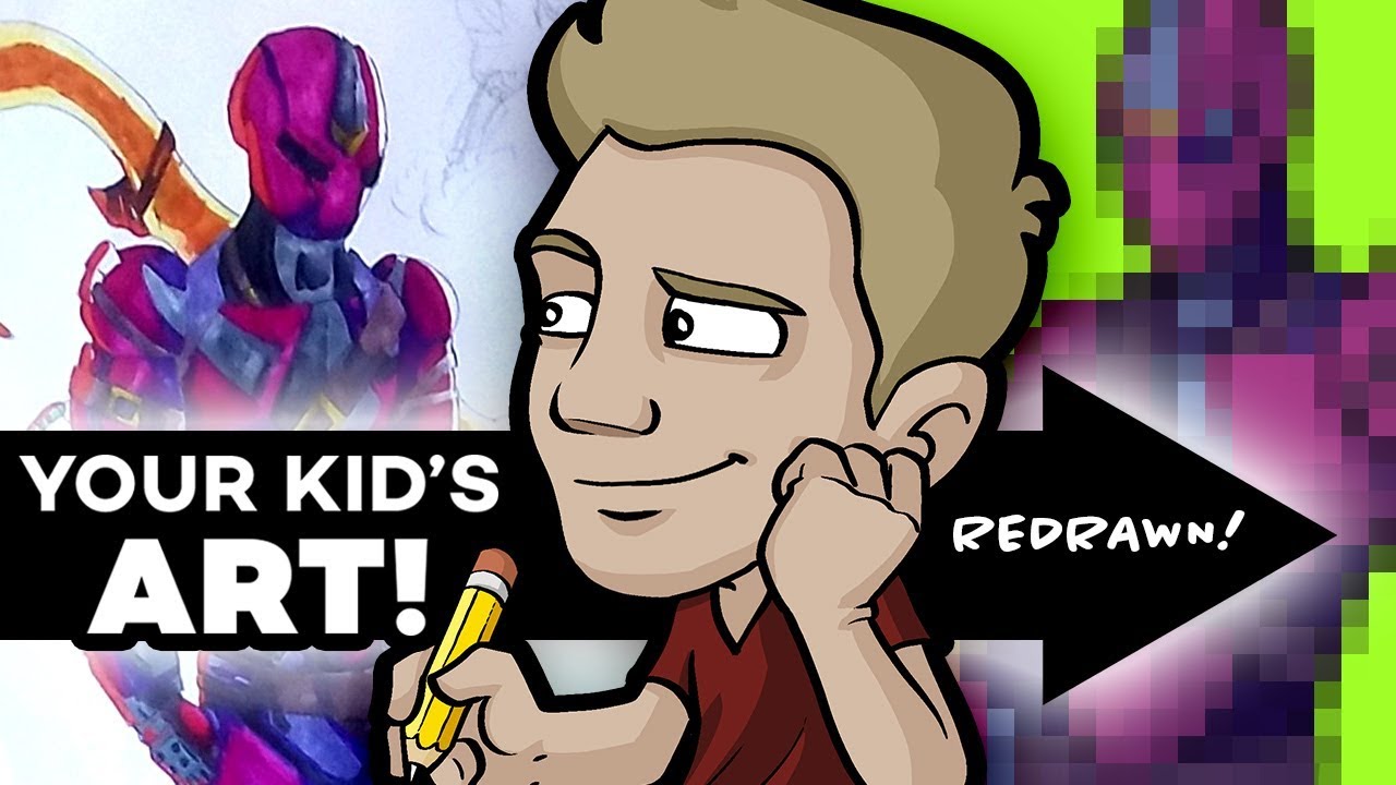 ⁣YOUR KID'S ART Drawn by a PROFESSIONAL ARTIST! - Round 2!