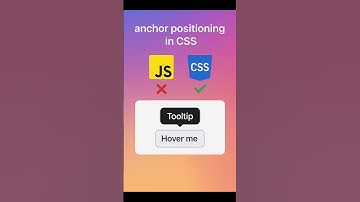 Master Anchor Positioning in CSS | Tooltip Placement Made Easy! #frontend #css3 #tooltips #webdesign
