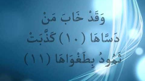 سورة الشمس القارئ فارس عباد