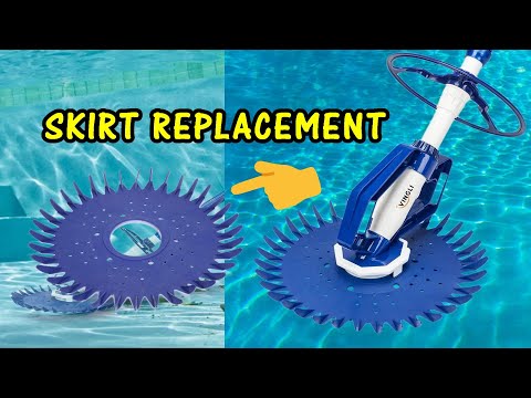 How To Replace SKIRT on Vingli - Zodiac Baracuda Pool Vacuum Cleaners