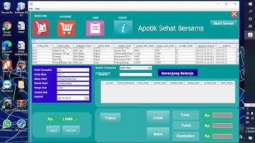 PROGRAM APOTEK SEHAT BERSAMA NETBEANS 8.2
