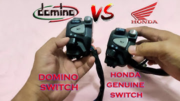 Domino Switch Vs. Honda Genuine Switch for Honda Click V2