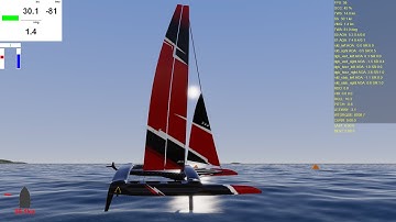 JVS Live #22 - Sailing Simulator Prototype - Post Processing Bloom