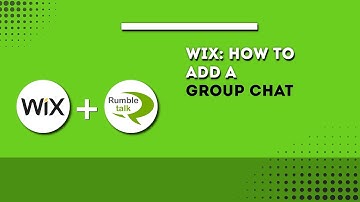 Wix: How to add a group chat