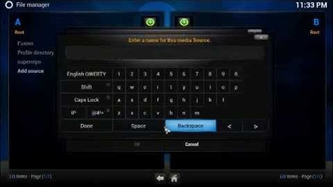 Setup xfinity addon XBMC NEW 2015