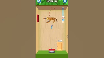 Rescue cut : Stage 151 #solutions #walkthrough #shorts #funny #forkids #trending #rescuecut #viral