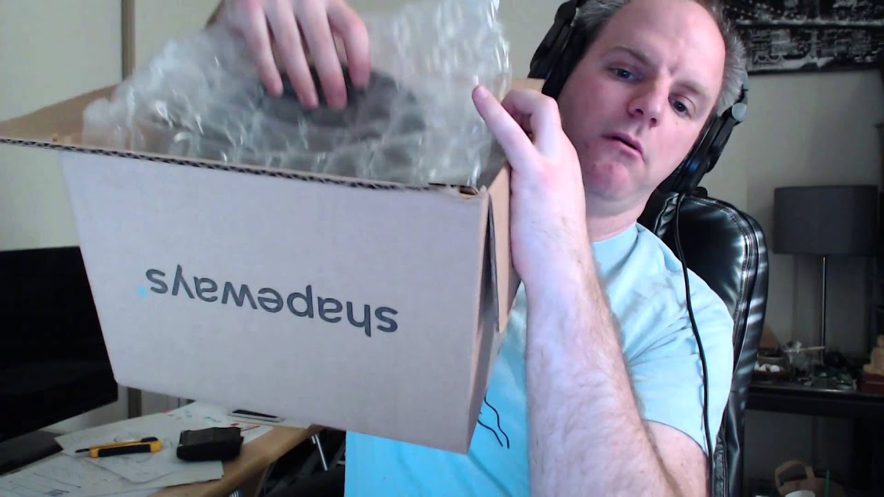 Quick ASMR - Unboxing - Package Opening - 3D Printed Object - Bubble Wrap