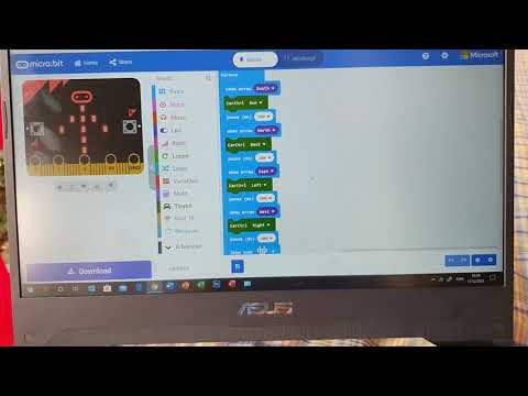 สั่งรถวิ่ง Microbit #1