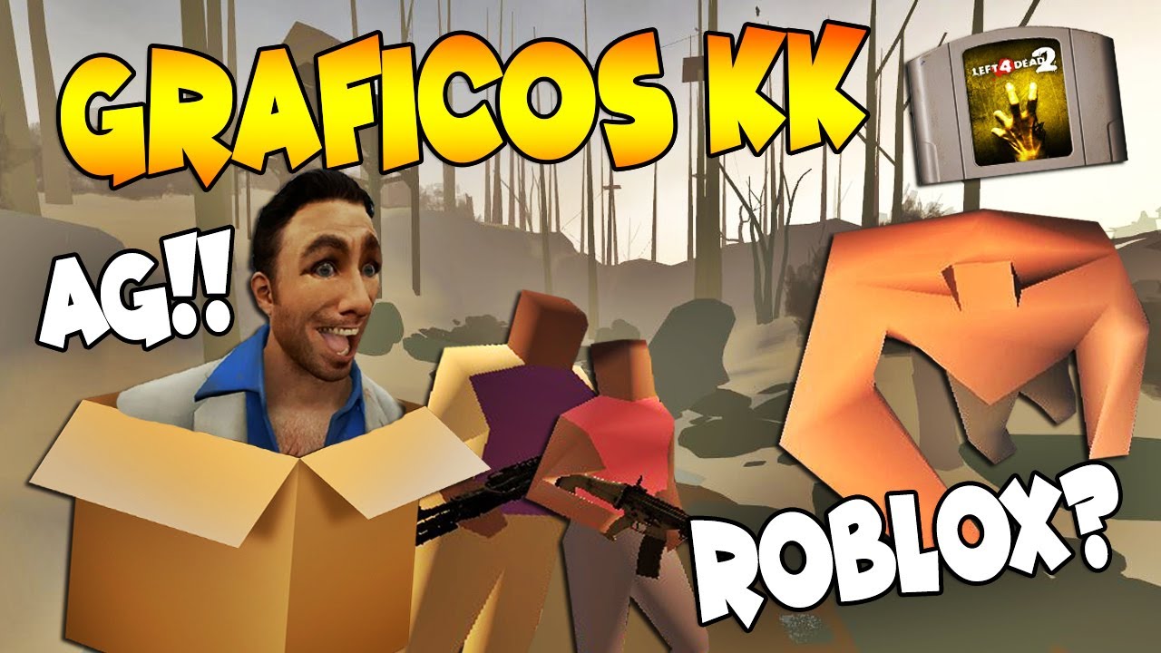 L4D2 Con Graficos De Carton - Left 4 Dead 2 Retos