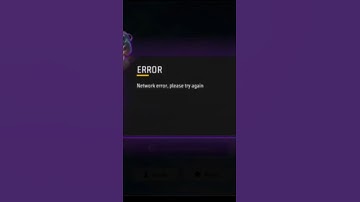 Network Connection Error Problem 100% Solve Free Fire Max #freefire #viralvideo