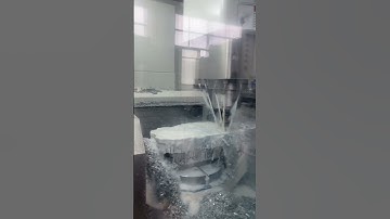 5 axis machine ensures optimized tooling, precise clearances for unmatched precision. #5axis #cnc