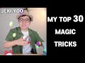 Ranking my top 30 magic tricks from 2020  best of jeki yoo compilation part 1