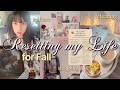 Mid Year Reset & Preparing for Fall Vlog 🍂🎀☕