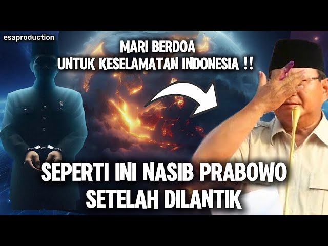 MENGERIKAN !! SEPERTI INI NASIB PRABOWO SETELAH DILANTIK class=