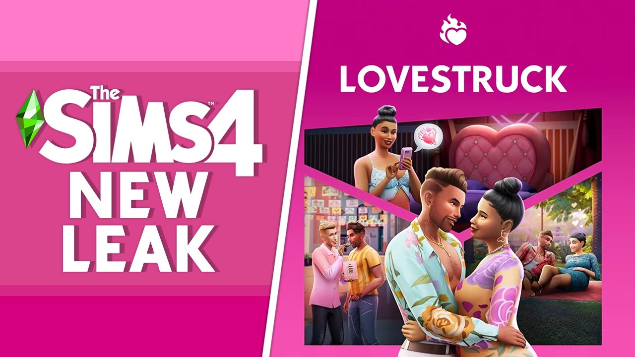 THE SIMS 4 LOVESTRUCK EXPANSION PACK LEAK!!!🚨 - YouTube