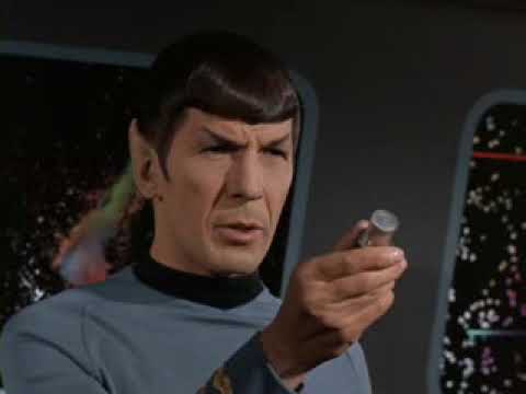 elaan-of-troyius---spock-uses-medscanner-as-dilithium-detector