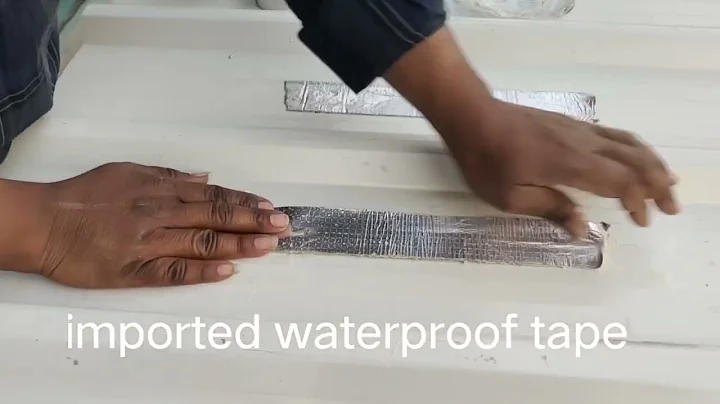 Butyl Tape Waterproof Aluminum Butyl Rubber Tape , Waterproof Leak Proof Repair Tape