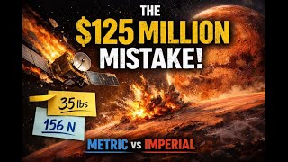 The $125M Mistake That Killed a Mars Mission (Metric vs Imperial)