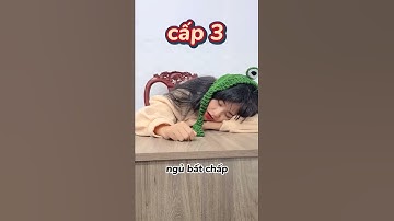 Hài Trần Vy Vy - Tư Thế Ngồi Của Học Sinh Qua Từng Cấp #tranvyvy