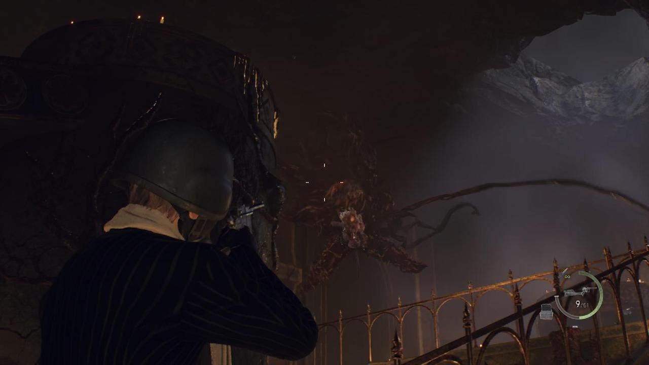 Resident Evil 4 Remake - Derrotar a Ramon Salazar solo con pistola