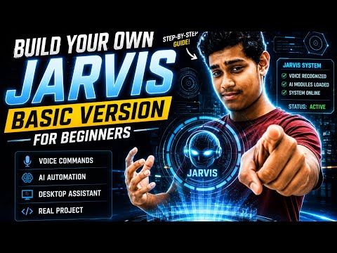 How To Make Your Own JARVIS AI Assistant in Python | Beginner Friendly