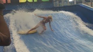 Bikini Surfing Wipeout