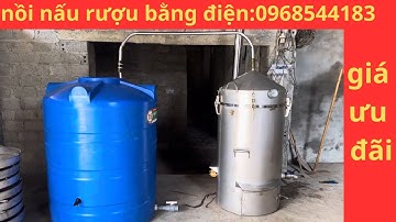 Nồi nấu rượu bằng điện giá rẻ/an toàn/tiết kiệm/hiện đại 2024-0968544183