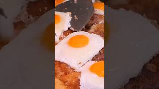 Egg omelet with pancake