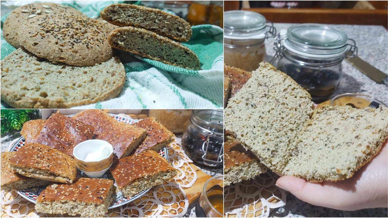 اقوى وصفة لفطور او الكوطي خبز بلا دقيق غني بالبروتين مشبع فهد البرد لفقر الدم ومرضى السكري