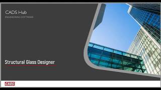 CADS Hub Structural glass design 1 - Balustrades screenshot 1