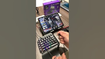 Simple and straightforward connection steps#gamwing #controller #m10 #keyborad #mouse #cod